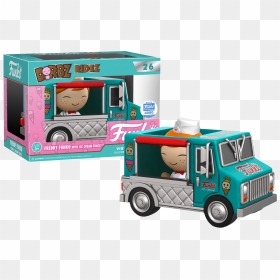 Freddy Funko In Ice Cream Truck Dorbz Ridez - Freddy Funko Ice Cream Truck, HD Png Download - ice cream truck png