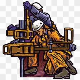 Drillers Hard Work Clipart , Png Download - Well Driller Cartoon, Transparent Png - hard work png