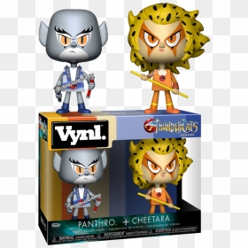Panthro And Cheetara Vynl - Vinyl Panthro Cheetara, HD Png Download - thundercats png