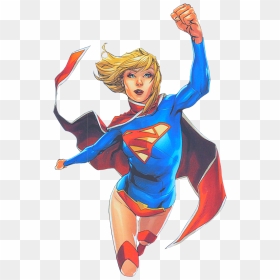 Supergirl Transparent Superwoman - Supergirl New 52 Png, Png Download - superboy png
