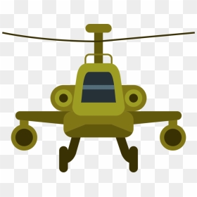 Transparent Helicopter Clipart - Army Helicopter Clipart, HD Png Download - attack helicopter png