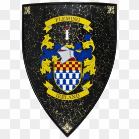 Large Coat Of Arms Shield - Emblem, HD Png Download - black shield png
