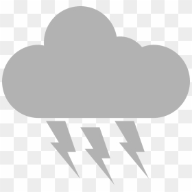 Thundercloud Png, Transparent Png - thunderstorm png