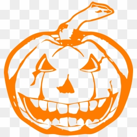 Halloween Graphics Png, Transparent Png - scary pumpkin png