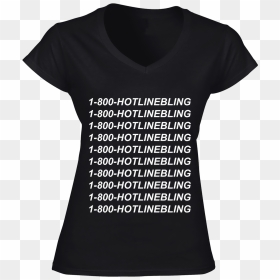 Singoutloud Hotline Bling Printed T-shirt - Hotline Bling, HD Png Download - hotline bling png
