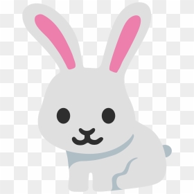 Bunny Emoji Png - Easter Bunny Emoji, Transparent Png - cute bunny png