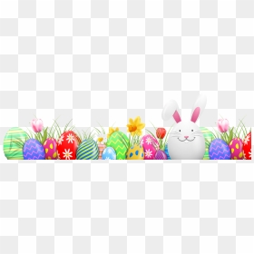 Easter Border - Tulip, HD Png Download - easter border png