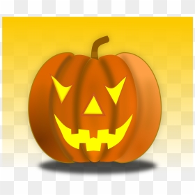 Halloween Pumpkin Icon 64 X - Jack-o'-lantern, HD Png Download - scary pumpkin png