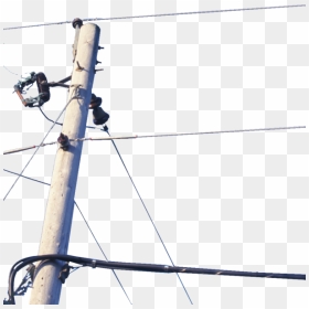 Share This Image - Telephone Pole Psd, HD Png Download - telephone pole png