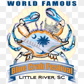 Blue Crab Festival Scholarship Pageant - Myrtle Beach Speedway, HD Png Download - blue crab png