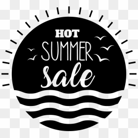 Hot Summer Sale Sticker - Illustration, HD Png Download - sale sticker png