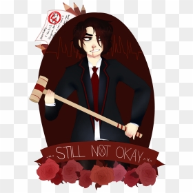 Revenge Drawing Mcr Era - Cartoon, HD Png Download - gerard way png