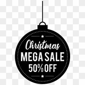 Transparent Sale Sticker Png - 50 Off Sale Christmas, Png Download - sale sticker png