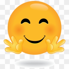 Define Awesome Hug Emoji - Smiley, HD Png Download - kim jong un face png