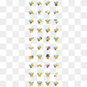 Cartoon , Png Download, Transparent Png - bee emoji png