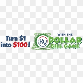 Dollar Bill Game - Graphic Design, HD Png Download - 100 bill png