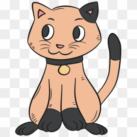 Kitten Whiskers Cat Clip Art - Background Cat Clip Art Transparent, HD Png Download - cute kitten png