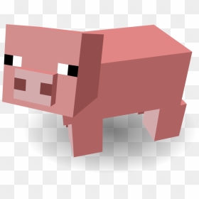 Minecraft Pig Clip Art , Png Download - Minecraft Pig Clipart, Transparent Png - minecraft pig png