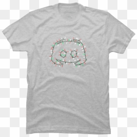 Discord Holiday Lights Tee - T-shirt, HD Png Download - holiday lights png
