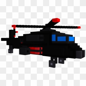 Share Pixel Gun Conceptions Here - Helicopter Rotor, HD Png Download - attack helicopter png
