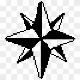 Nautical Star Russian Stars Tattoo Clipart , Png Download - Russian Prison Tattoo Star, Transparent Png - nautical star png