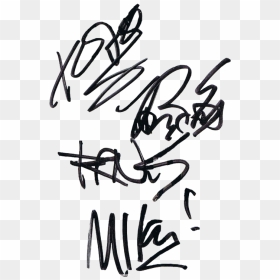 Firma De My Chemical Romance, HD Png Download - gerard way png