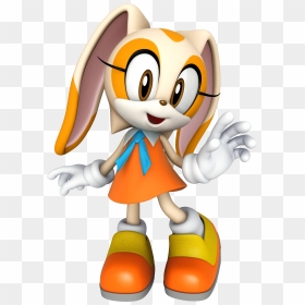 Sonic News Network - Cream The Rabbit Sonic, HD Png Download - cute bunny png