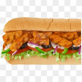 Buffalo Chicken Subway, HD Png Download - snapchat hotdog png