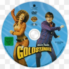Goldmember Dvd Disc Image - Austin Powers Goldmember Disc, HD Png Download - austin powers png