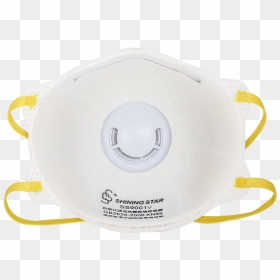 Hot Sale N95 Face Mask With Valve   Ss9001v Kn95 Disposable - N95 Masks For Sale, HD Png Download - shining star png