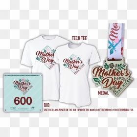 Mother's Day 5k Virtual Run 2020 With Medal, HD Png Download - children running png