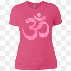 Pink Watercolor Om Symbol Tank Tops & T-shirts - Active Shirt, HD Png Download - supernatural symbol png