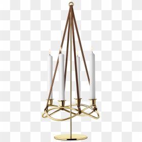 Season Extension For Candleholder, Gold Plated - Georg Jensen Season Holder, HD Png Download - christmas candle png