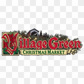 Village Green Christmas Market, HD Png Download - holiday lights png