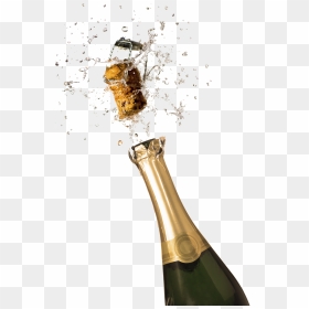 Champagne Bottle Popping Png - Champagne Bottle Popping Transparent Background, Png Download - champagne emoji png