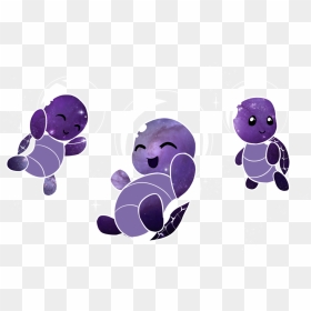 Galaxy Space Turtles Transparent, HD Png Download - turtles png