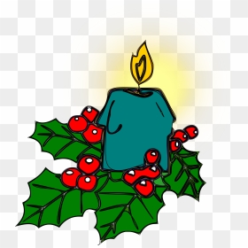 Clip Art, HD Png Download - christmas candle png
