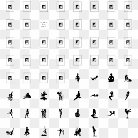 Darrians Sexy Silhouettes - Chores Icons, HD Png Download - sexy silhouette png