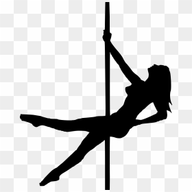 Sexy Pole Dance2 File Size - Pole Dance Silhouette Png, Transparent Png - sexy silhouette png