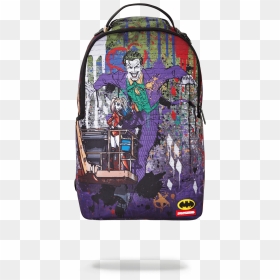 Joker Mural By Harley Quinn On Sale - Harley Quinn Sprayground Backpack, HD Png Download - harley quinn diamonds png