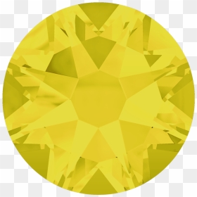 Swarovski 2088 Xirius Flatback Rhinestones Ss12 Yellow - Crystal Flatback Swarovski Purple, HD Png Download - yellow starburst png