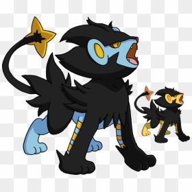 Shiny Luxray Vs Luxray , Png Download - Shiny Luxray Vs Normal, Transparent Png - luxray png