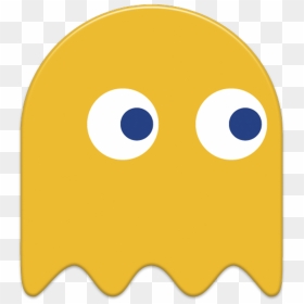 Yellow Pacman Ghost , Png Download - Electronic Arts, Transparent Png - pacman ghosts png
