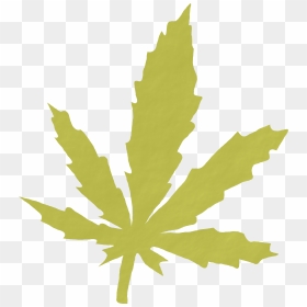 This Free Icons Png Design Of The Leaf - Cannabis Leaf Bmp, Transparent Png - cannabis leaf png