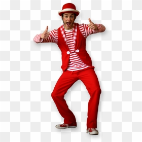 Transparent Joker Face Paint Png - Entertainer Png, Png Download - clown hat png