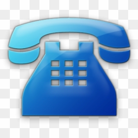 Phone Png Free Download - Blue Phone Symbol Png, Transparent Png - telephone pole png