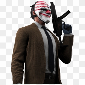 Dallas Payday 2 Characters, HD Png Download - payday 2 png