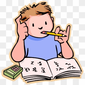 Kids Working Hard - Do My Homework Clipart, HD Png Download - hard work png