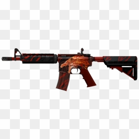 Cs Go M4a4 Skins, HD Png Download - awp asiimov png