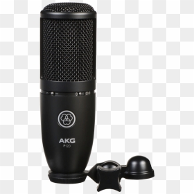 Akg P120 Studio Condenser Microphone - Akg P120, HD Png Download - studio microphone png